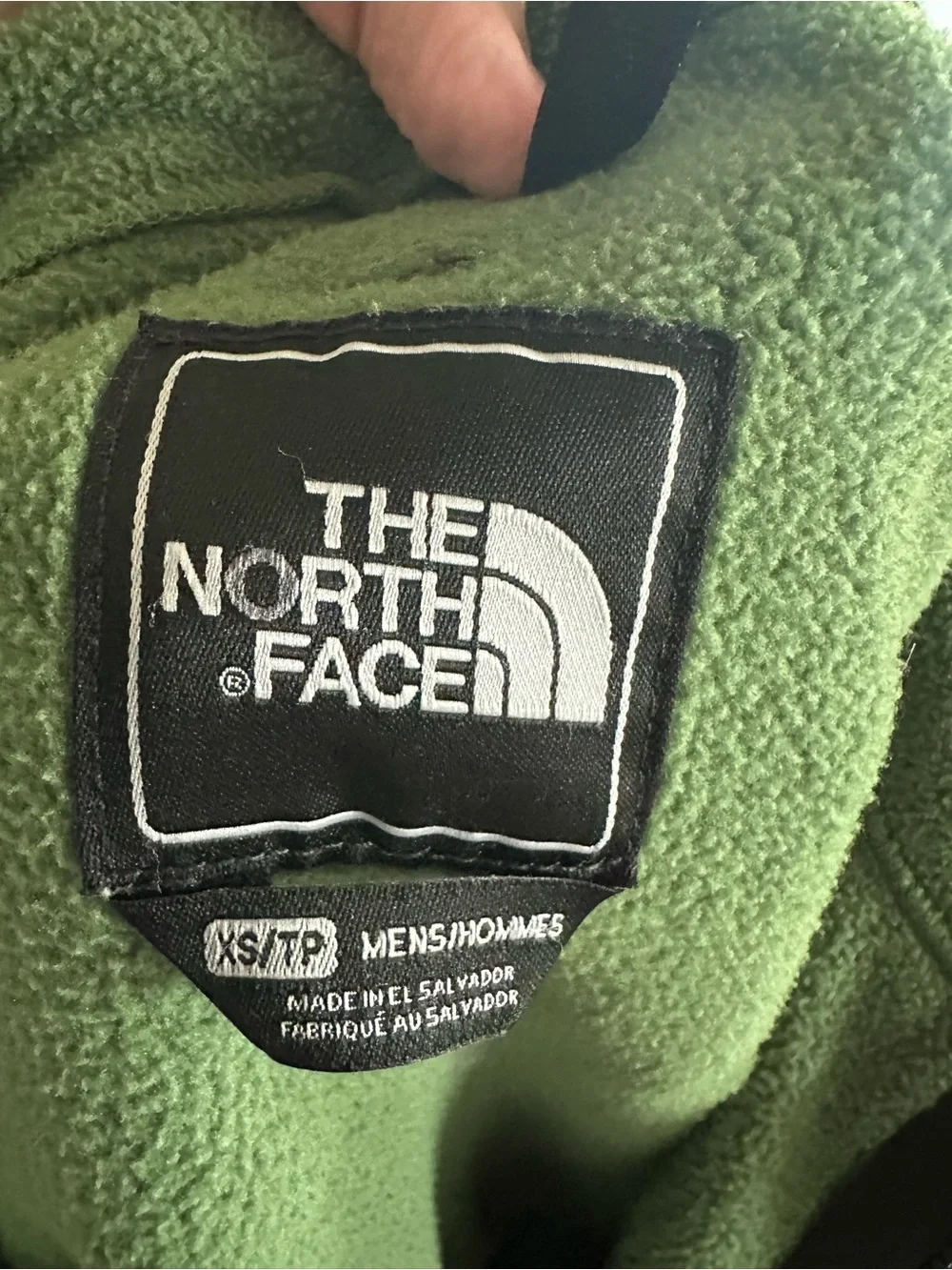 The North Face Green Fleece Jacket size XS